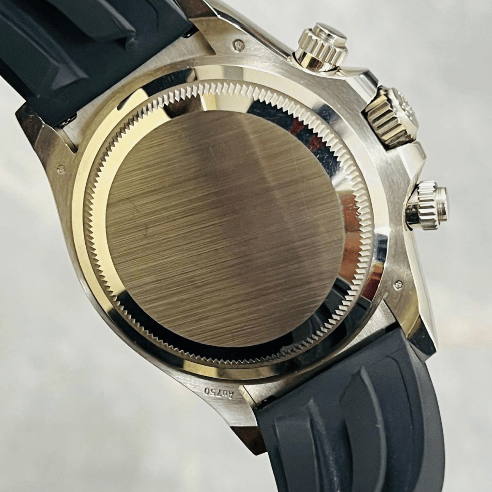 Daytona White Gold - Black Dial Oysterflex