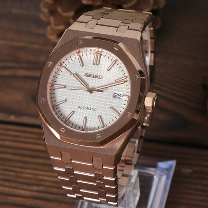 Mod | Royal Oak Rose Gold White