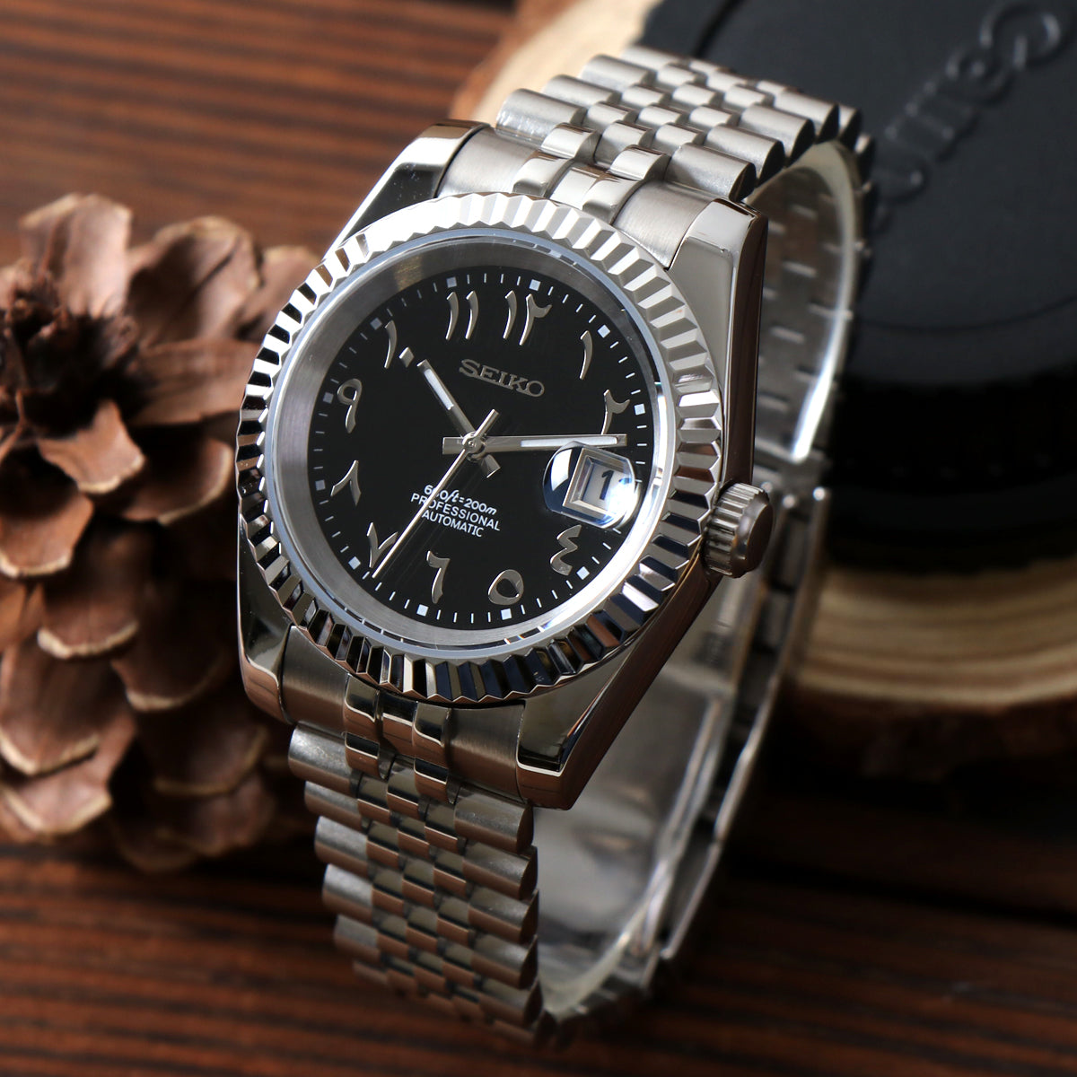 Mod | Datejust Black Arabic