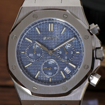 Mod | Royal Oak Chrono Blue