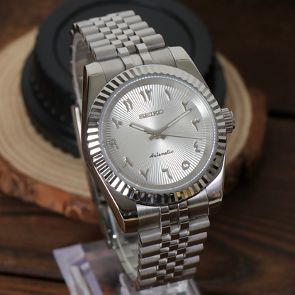 Mod | Datejust White Arabic Textured