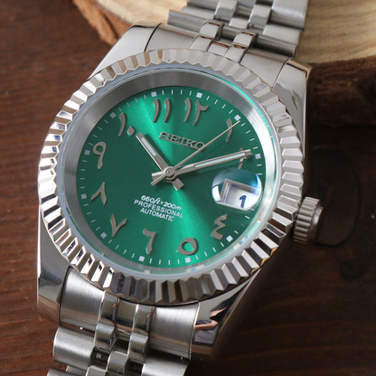 Mod | Datejust Royal Green Arabic