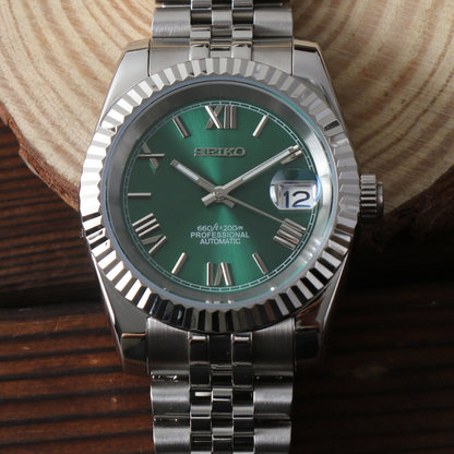 Mod | Datejust Green Roman
