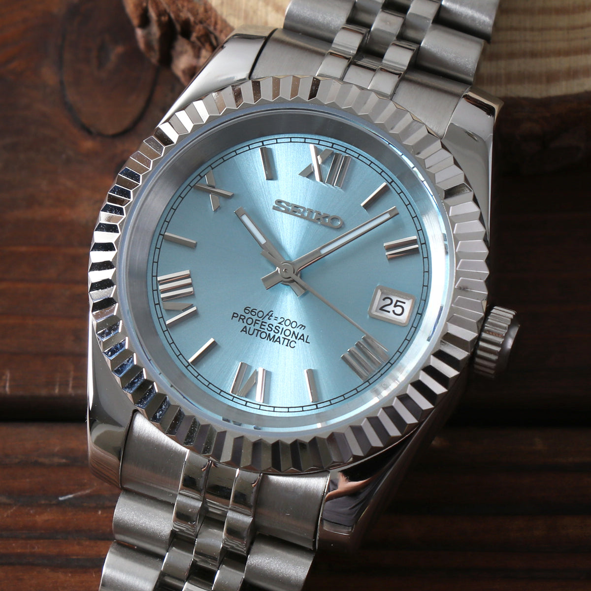 Mod | Datejust Ice Blue Roman