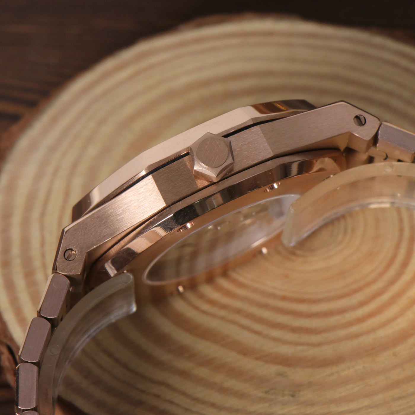 Mod | Royal Oak Rose Gold White