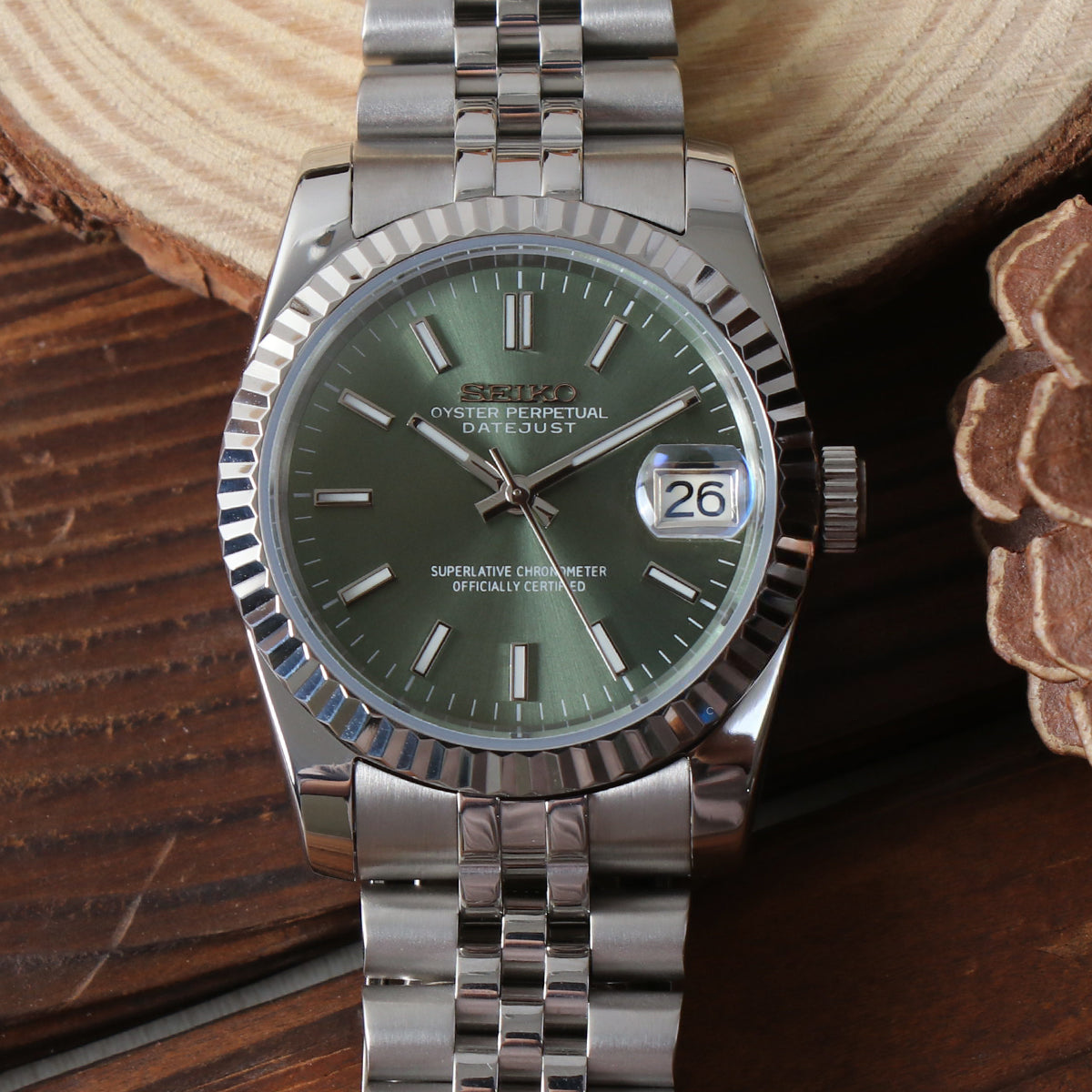 Mod | Datejust Mint Green