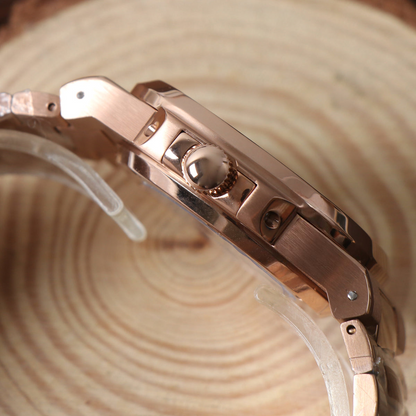 Mod | Nautilus Rose Gold Black