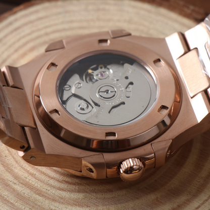 Mod | Nautilus Rose Gold Black