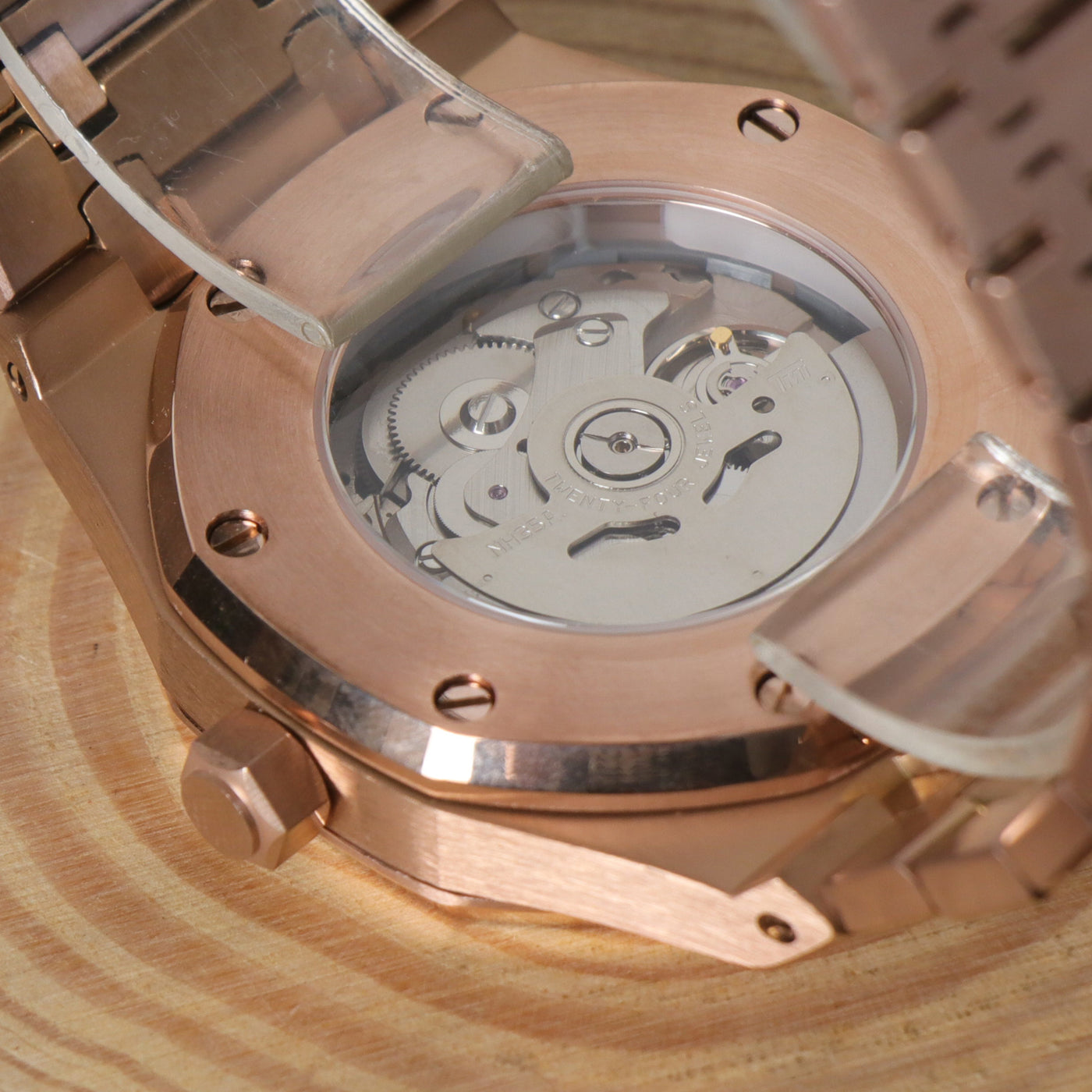 Mod | Royal Oak Rose Gold Black