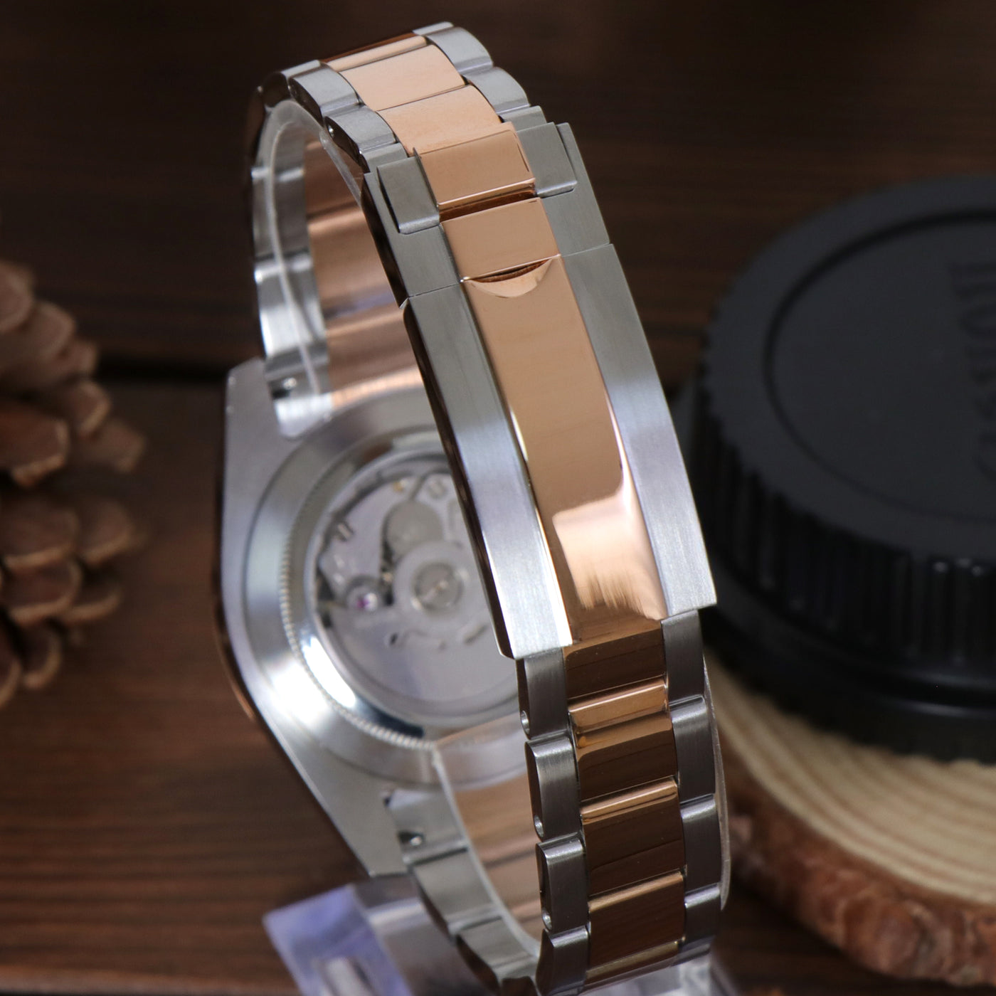 Mod | Datejust Chocolate Roman (Two Tones)