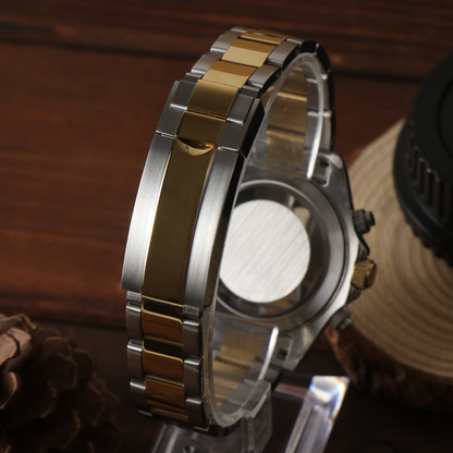 Mod | Daytona Silver - Gold Arabic (White)