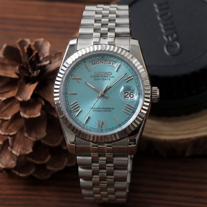 Mod | Day-Date Ice Blue Roman
