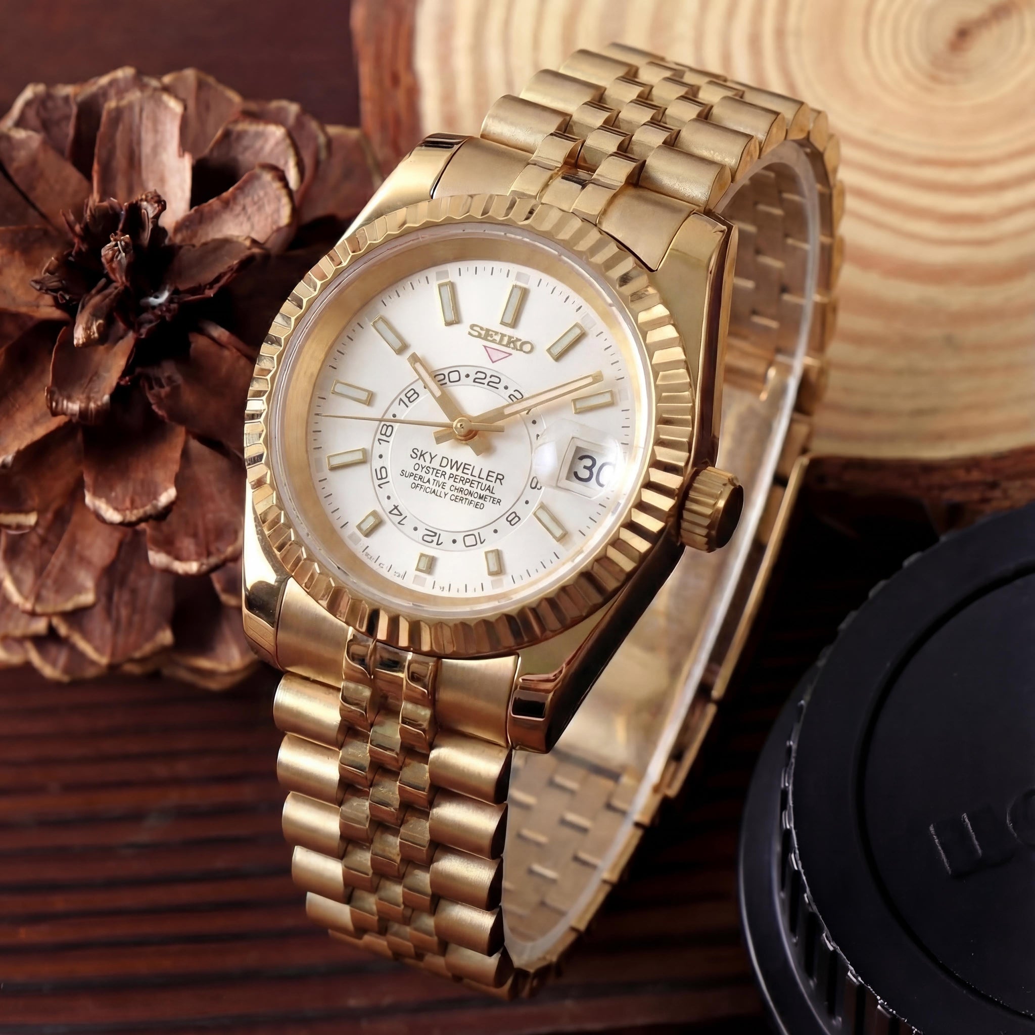 Mod | Sky-Dweller White (Gold)