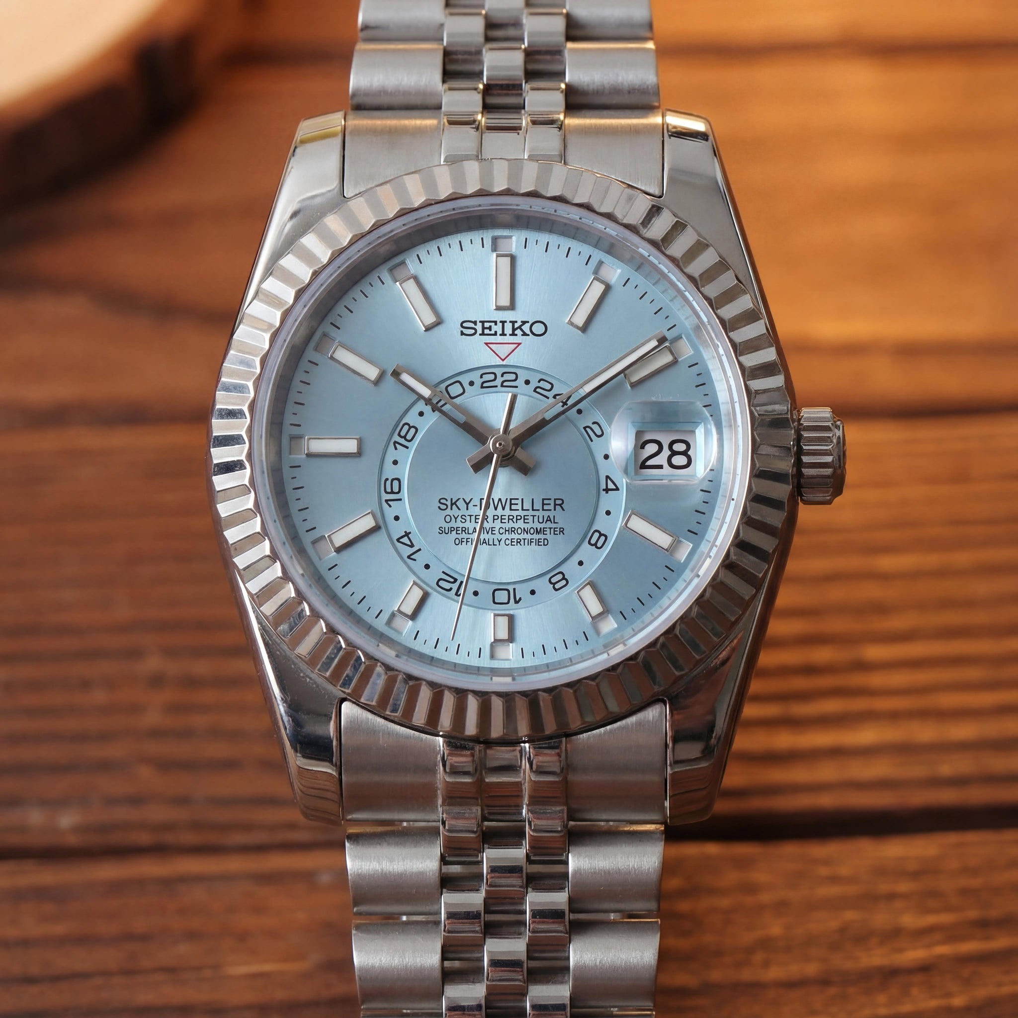 Mod | Sky-Dweller Ice Blue