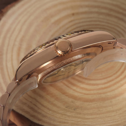 Mod | Sky-Dweller White (Rose Gold)
