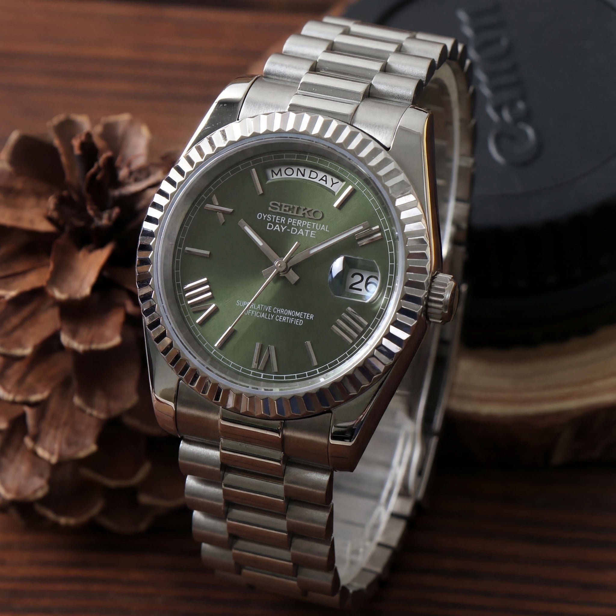 Mod | Day-Date Mint Green Roman