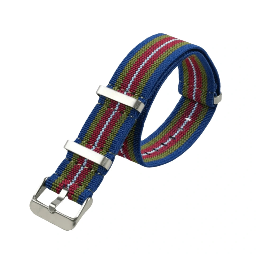 Correa de nylon multicolor